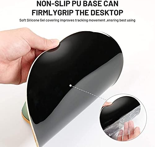 3D Cartoon Mouse Pads Soft Silicone Wrist Rest Frog Mousepads Gel Mouse Pad Gel Mouse Pad with Wrist Support (Female)