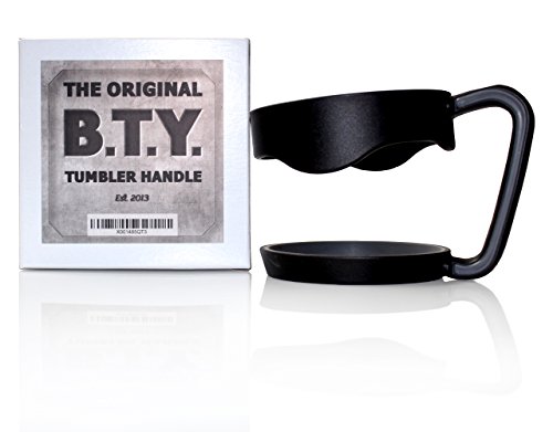 The Original 30 Ounce Yeti Rambler Handle - Top Quality - Fits Every Stainless Steel Brand - Comfortable Design - Secure Fit Great For Traveling - Handle Only, Tumbler Not Included (1)