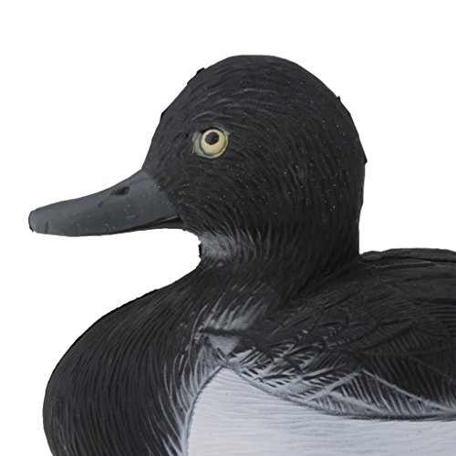 YIJU Duck Decoy Lifelike Duck Garden Yard Scarer Ornaments Floating.