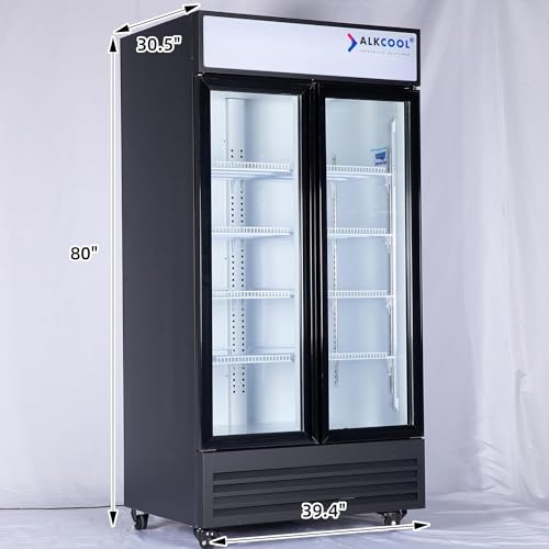 Nafcool LGD-1000H Commercial Beverage Refrigerator Display Fridge thumb #3