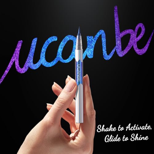 Delineador Líquido UCANBE Efecto Multicromo Azul Púrpura miniatura 2