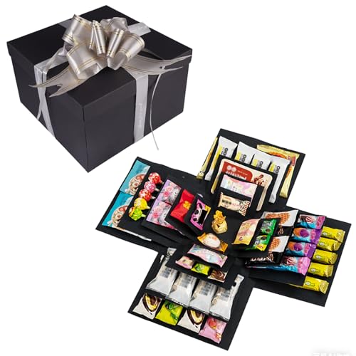 Explosion Box, caixa de presente explosiva, caixa surpresa de aniversário, caixa surpresa de presente, caixa com fotos surpresa, caixa explosiva presente surpresa, para o Natal aniversário aniversário