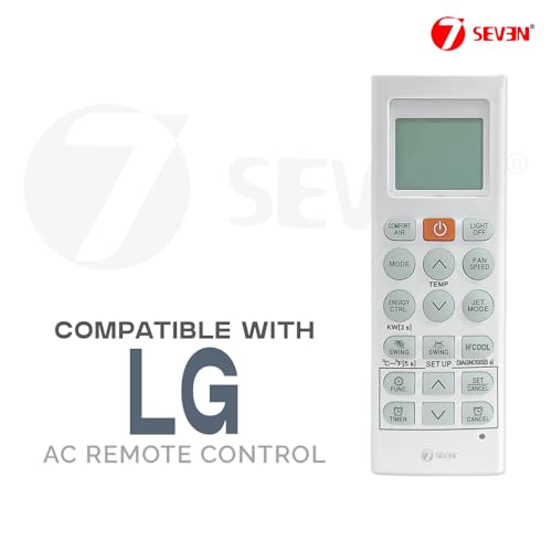 Image of 7SEVEN Compatible Lg Ac Remote Control Original AKB74955624 AKB74955604 Model 36H Suitable for Split Window Air Conditioner 1 1.5 2 Ton and Replicate of Genuine Remotes