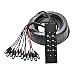 Seismic Audio SACB-8x4x100 8-Channel XLR Low Profile Circuit Board Snake Cable, 100-Feet
