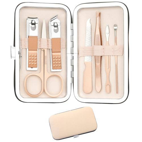 Manicure Set Women,Easter Gifts for Women,Nail Fingernail Clippers Set,Travel Nail Care Grooming Kit,Manicure and Pedicure Tools Kit for Parents Friends Colleagues Partners Gifts