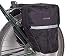Bushwhacker® Moab Black - Bicycle Rear / Front Pannier Cycling Rack Pack Bike Bag - w/ Reflective Trim - Sold as Pair