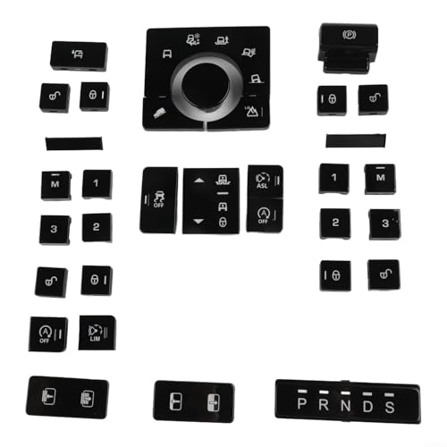Couvercle bouton commutateur mode terrain Range Rover 2013-2017 cache plastique noir console - 2