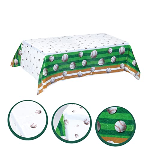 Abaodam Toalha De Mesa De Beisebol Decorações De Aniversário De Futebol Suprimentos De Aniversário D