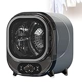 ◉【Tambor interior de acero inoxidable】Esta secadora de condensación portátil ofrece una protección suave y cálida para la ropa. El acero inoxidable previene la contaminación secundaria causada por la oxidación, y su superficie lisa reduce considerablemente el desgaste de las prendas.