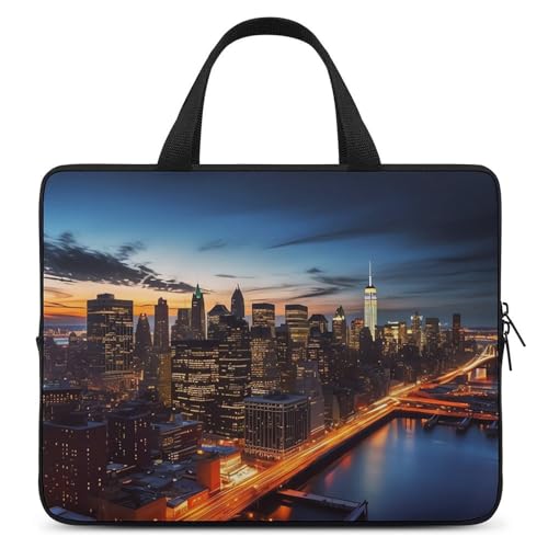 Pochette PC portable 17 pouces imperméable et sacoche antichoc New York