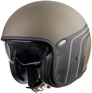 PREMIER Kask Vintage BTR MILITARY GREEN BM, MILITARY ZIELONY/czarny, L