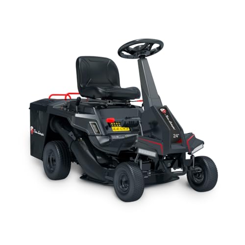 Lamborghini - Tracteur Tondeuse Autoportée Thermique à Essence 7CV 224Cm3 4 Vitesses + 1 Mulching Ejection latérale