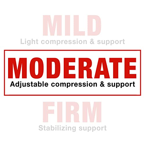 Ace Brand Dual Strap Knee Support, Adjustable, Black, 1/Pack #TOP6