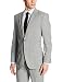 Haggar Men's Heather Tailored-Fit Two-Button Side-Vent Suit Separate Coat