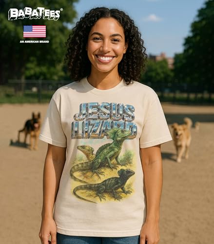 Aquatic Reptiles Heavy Metal Tshirt for Men & Women, Swamp Animal Lovers - 100% Natural Undyed Cotton3