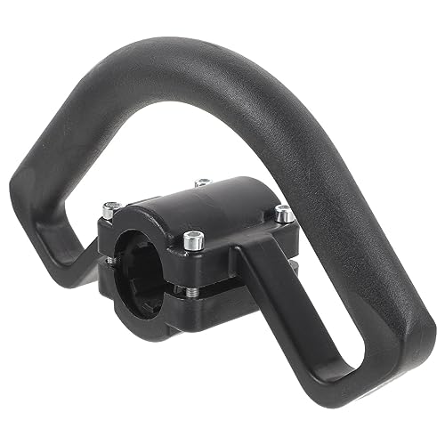 Yardwe Mango de cortacésped cortadoras de césped clíper Lámina raíz Rastrillo cortacesped podadora motosegadora roçadeira Mango para Recortadora Mango de desbrozadora el plastico Black