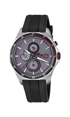 Montre pour homme Lotus 18321/3 boîtier robuste en acier gris