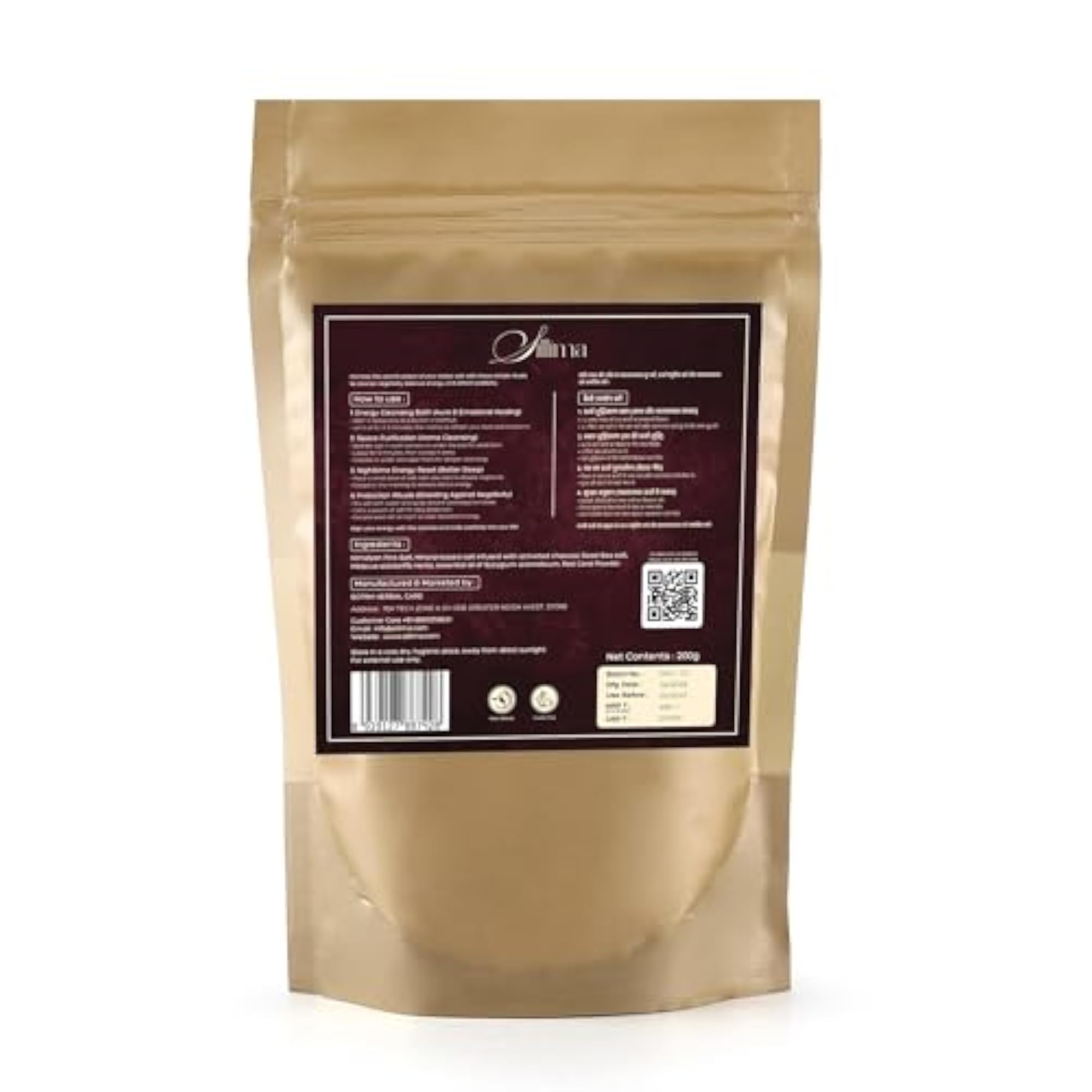 Kaala Shuddhi Salt for Emotional Detox and Protection