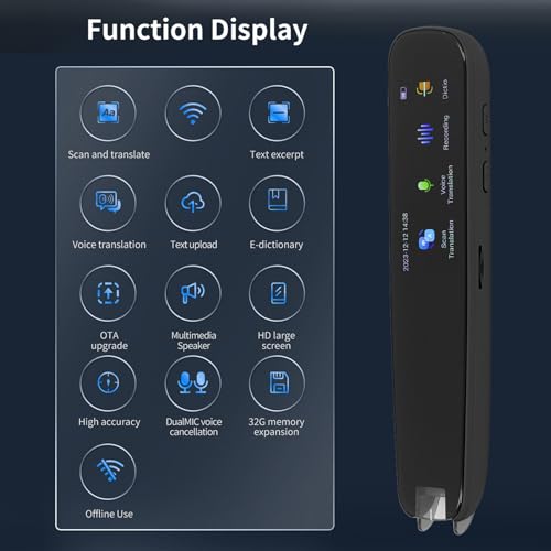 Fockety FOCKETYD38KNTIC4E-11 Translation Scanning Pen thumb #3