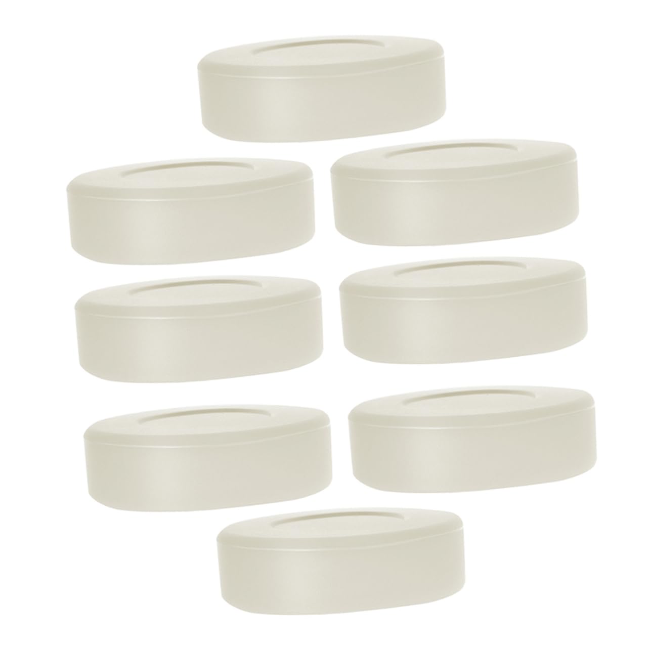 VANZACK Hockey Light Ball 8 Pack Glow in The and Girls Hockey Games PVC Balls for Play Mini