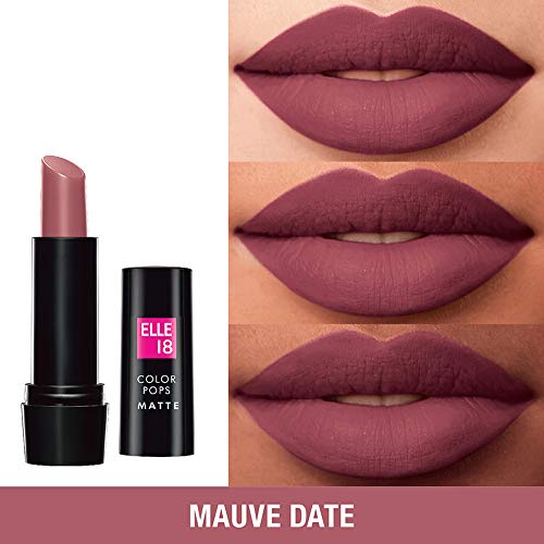 Image of Elle 18 Color Pops Matte Lip Color, Mauve Dat, 4.3 g