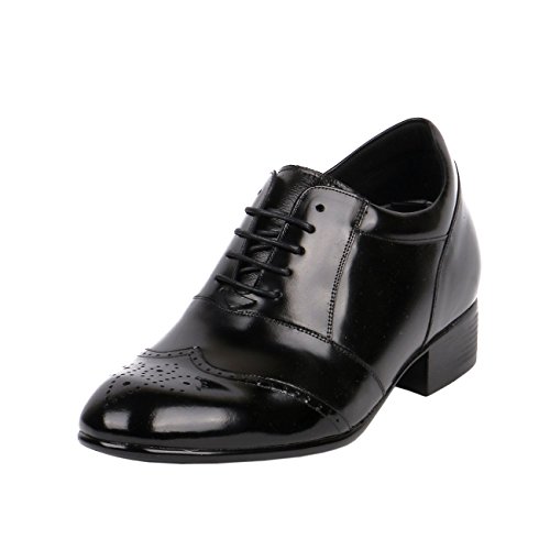 Extra High Men Semi Glossy Wide Width Feet Formal Dressy Shoes Make 3