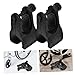 NOLITOY 2pcs Cane Holder for Wheelchair and Crutches Easy to Install Cane Storage Rack for Electric Scooters and Practical and Sturdy Design