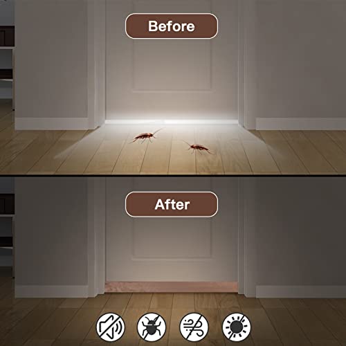 Gdhomm Door Draft Stopper, Door Blocker Door Sweeps For Interior And Exterior Doors Triangle Door Sealer For Bottom Of Door, Size Adjustable 30" To 36" #TOP5