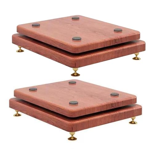 Supports d'isolation pour caisson de basses double couche pour stopper les vibrations du sol - 2