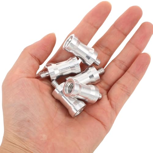 Adaptador de tornillo SHINEOFI con base de montaje para cabezal de trípode y cámaras, 10 unidades 4
