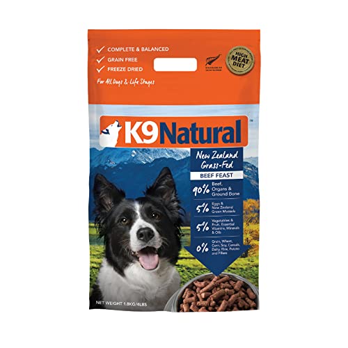 K9 Pure Freeze Dried Canine Meals Beef 4lb K9 Pure Freeze Dried Canine Meals Beef 4lb