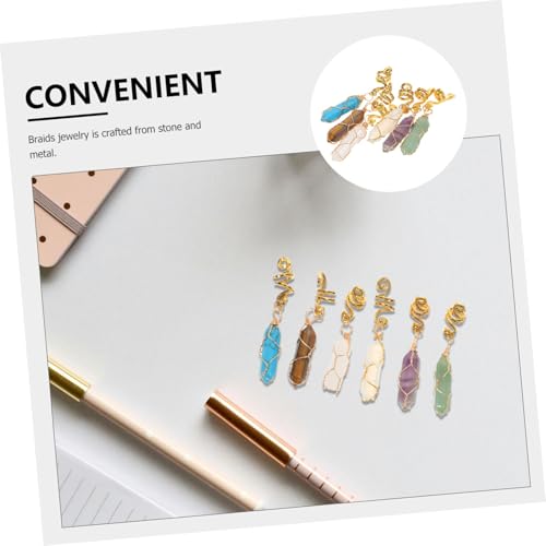 Accesorios de metal para trenzas y peinados bohemios en festivales o eventos de verano 7