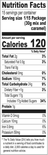Image of Ghirardelli Premium Brownie Mix Salted Caramel, 16 OZ (Pack of 4)