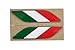 GENUINE FIAT Accessories 82212811 Red/White/Green Fender Badge for Fiat 500/500C