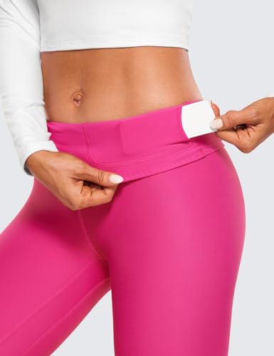 Image of CRZ YOGA Fleece Thermal Leggings 28'' | Thermal, Casual, Full Length, Winter, for Women