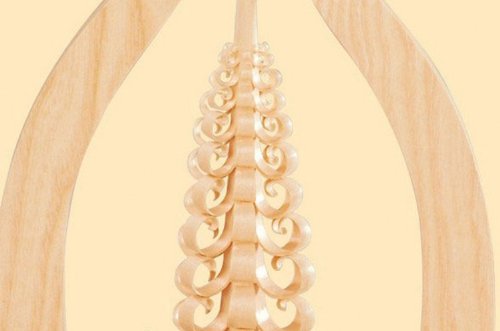 Amazon.co.jp: クリスマスピラミッド アーチ型 シカ 高さ29cm