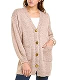 line and dot Jemma Cardigan with Button Detail Pink XS