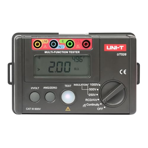 UNI-T UT526 Multifunction Electrical Meter 10000 Display Count Low Resistance Continuity