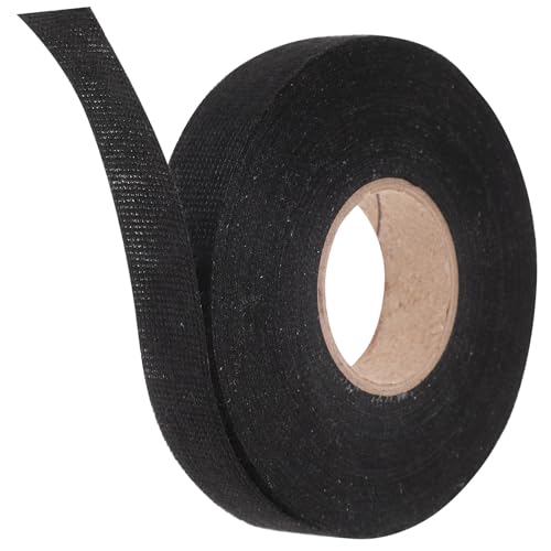 Healeved Cinta Aislante Negra 19 Mm X 20 M para Cables Eléctricos, Resistente al Calor Agua, Cinta Eléctrica para Interiores y Exteriores, Rollo Multifuncional para Bricolaje y Reparación