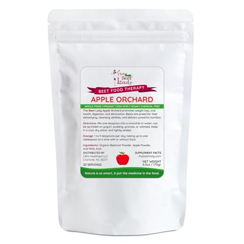 The Beet Lady Apple Orchard Beet Superfood Powder Blended with