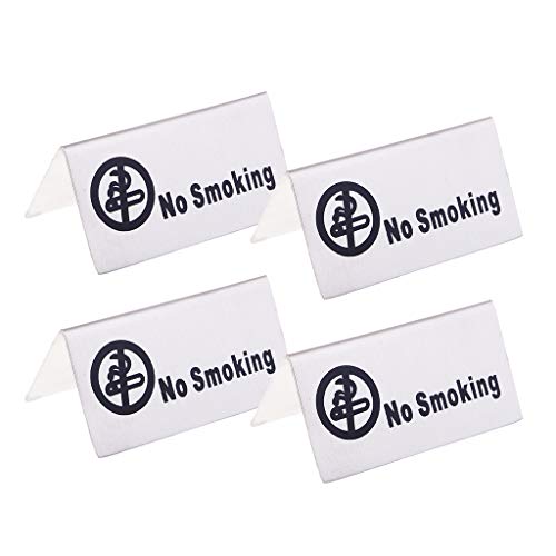 Fancyes 4 Unidades de Barraca de aço Inoxidável Estilo