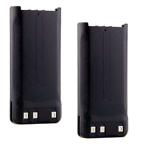 Batterie de rechange KNB-45L pour Kenwood TK-2200 TK-2302 TK-3207 lot de 2