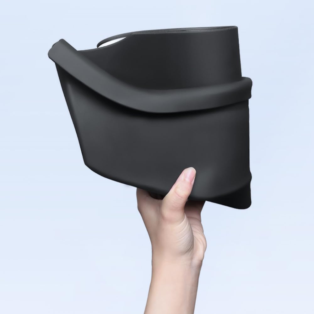 Arcoche Kfz Ablagen Tür-Seiten-Aufbewahrungsbox für Tesla Model 3 Highland wasserdichte TPE-Tür-Organizer-Ablage Autotürschlitz-Schutztaschen für Model 3 2025 2024 Zubehör (4 Stück für vorne + hinten)