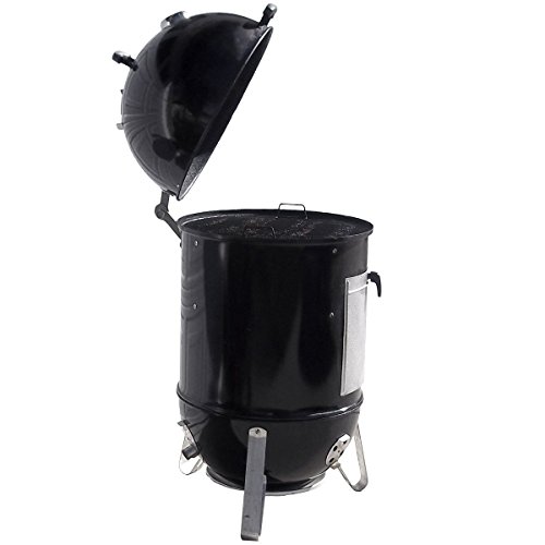 Stainless Lid Hinge Kit compatible with Weber Smokey Mountain Grill 18.5 22.5 quick release - Thumbnail 3