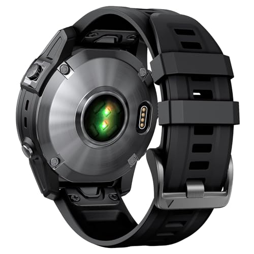 NotoCity Compatible with Fenix 7/Fenix 6/Fenix 5 Band,QuickFit 22mm Silicone Watch Band for Fenix...
