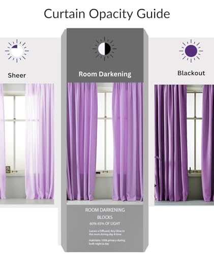 Image of Casableu Anthem Zodiac Cotton Look Door Curtains Pack of 2-9 Feet Long Door, Printed Design, Room Darkening Curtains with Tiebacks, Eyelet Style for Bedroom & Living Room Decor (Lynch Tree, 9 ft)