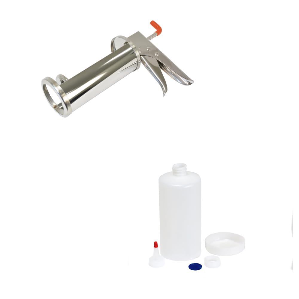 Prince Castle 1/3 oz / Dispenser + Bottle + Cap / Red Food Dispensers
