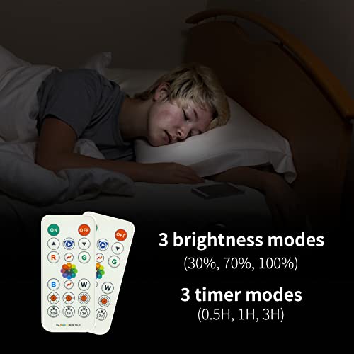 Dual-Head Wireless Spotlight Battery Operated, Starxing Led Spot Lights Indoor With Remote And Dc Cord, Rgbw Accent Light Projector For Art Picture, Dartboard, Kitchens Cabinets, Bedroom, Party Decor #TOP5