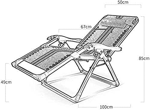 Sillas de camping con cojín y sillón reclinable de ocio 3