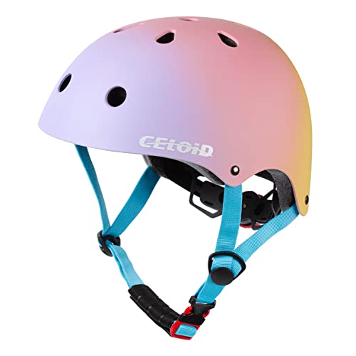 Image of Kids Bike Helmet,Toddler Skateboard Helmets for Ages 2-3-5-8-14 Years Boys Girls，Adjustable Multi-Sport Bicycle Skateboarding Football Roller Skating Scooter Rollerblade Balance Bike Helmet